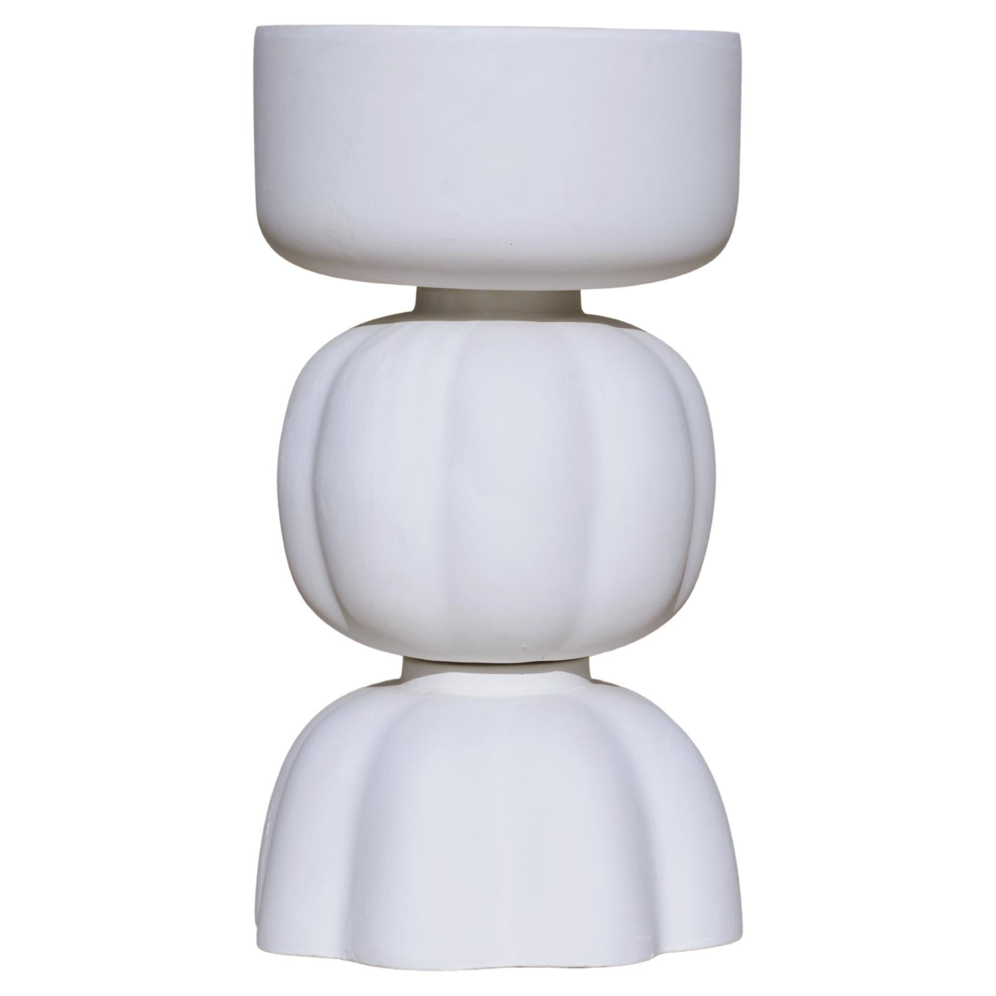 Bead And A Skirt Vase Side Table by Newblue