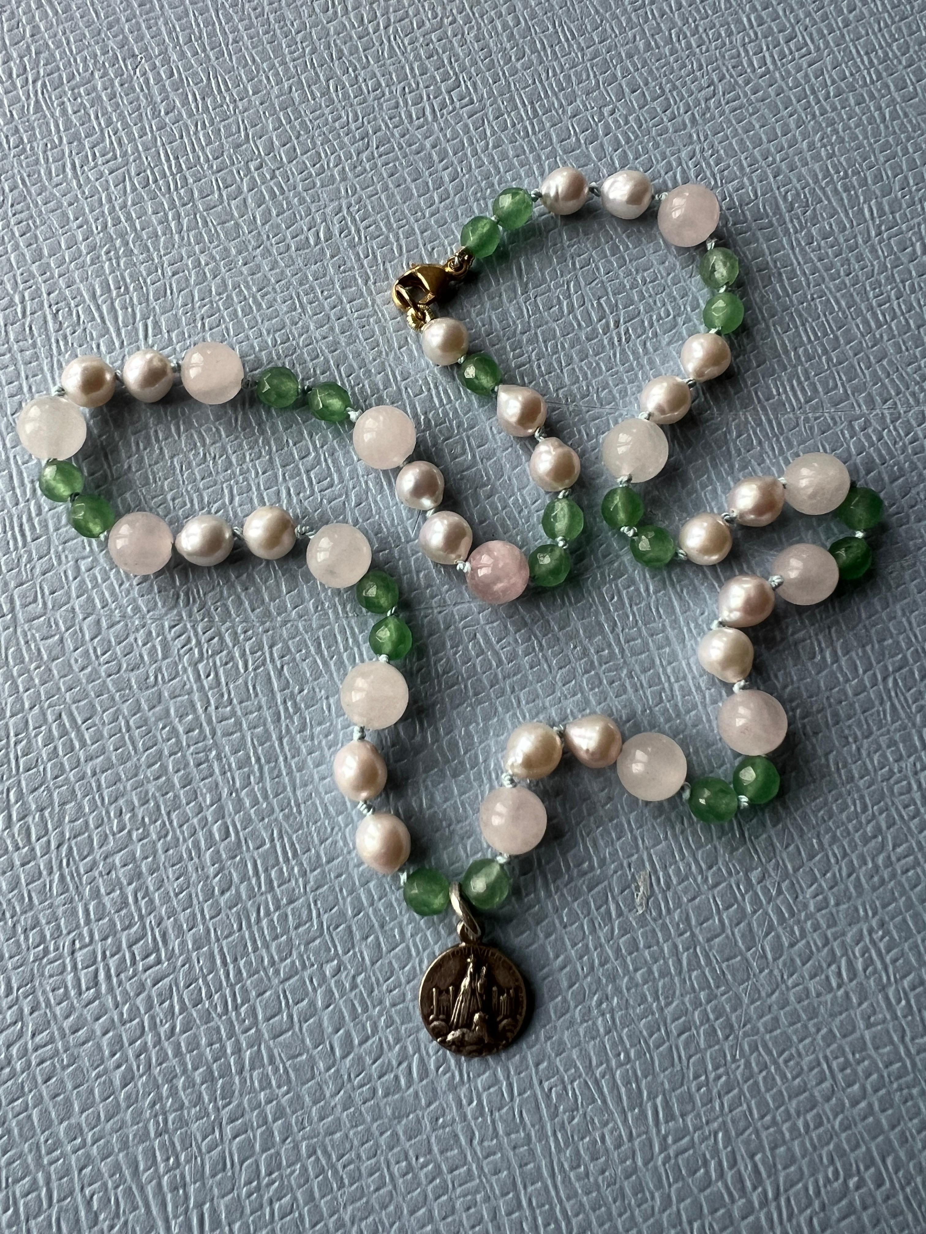 Contemporary Pearl Bead Choker Necklace For Sale
