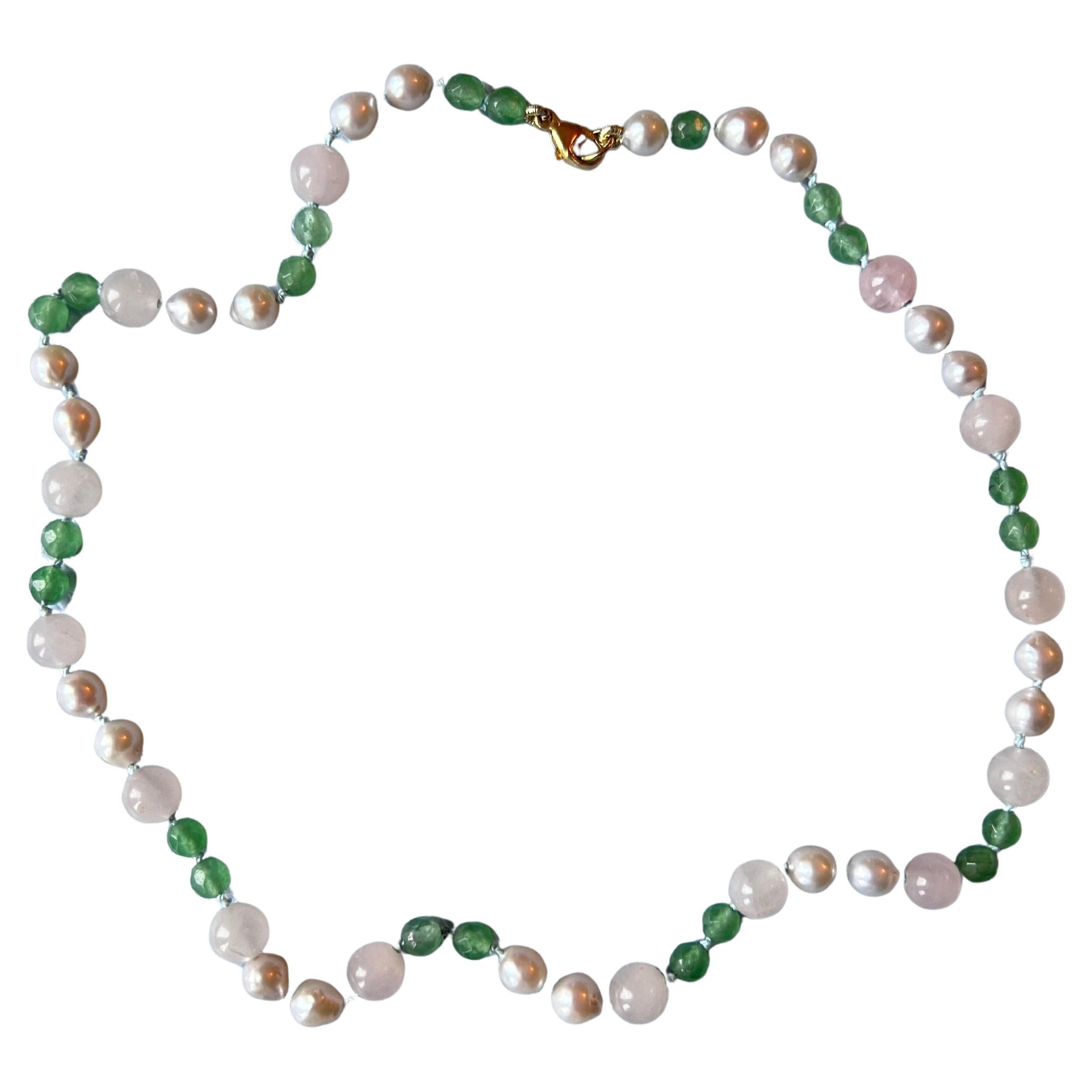 Pearl Bead Choker Necklace