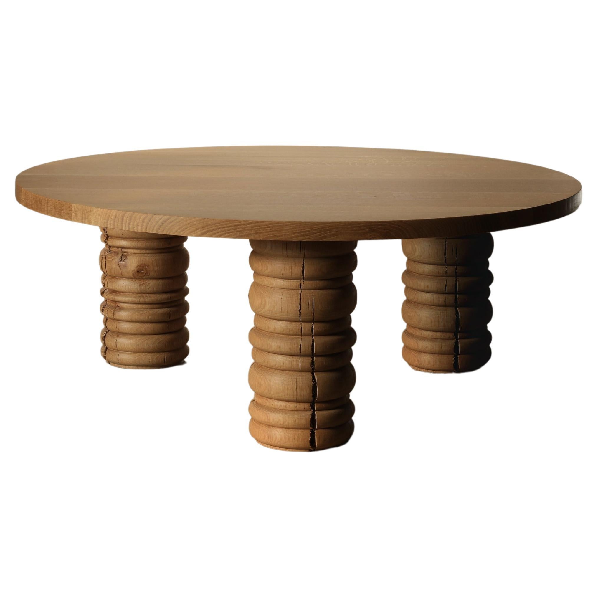 Bead Round Coffee Table For Sale