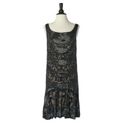Beaded and sequin Flapper dress 1920's inspiration RL by Ralph Lauren