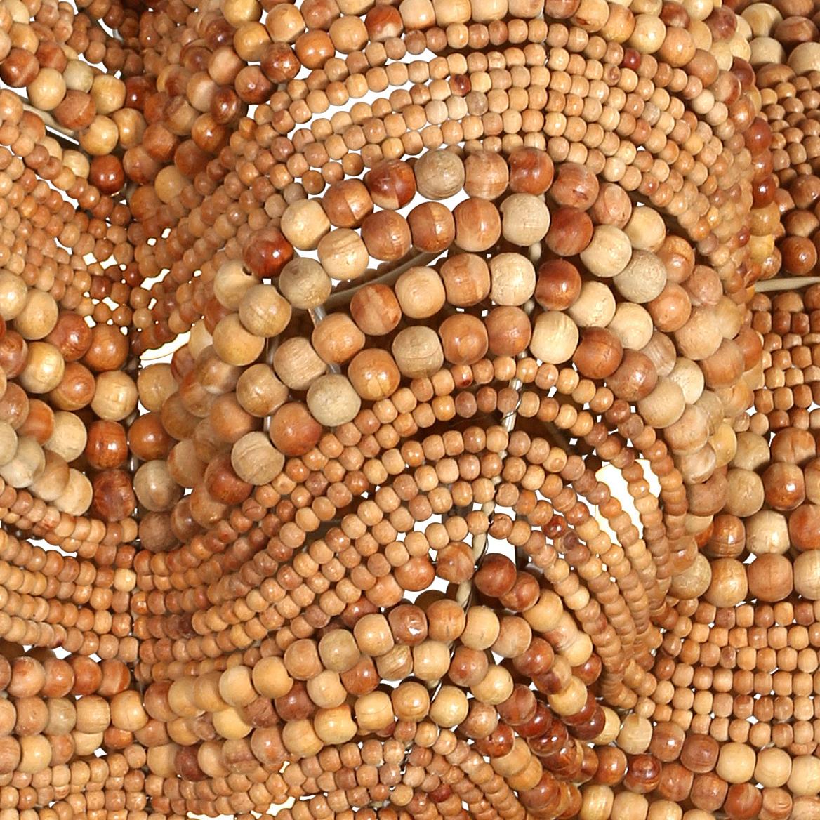 Contemporary Beaded Clamshell Chandelier