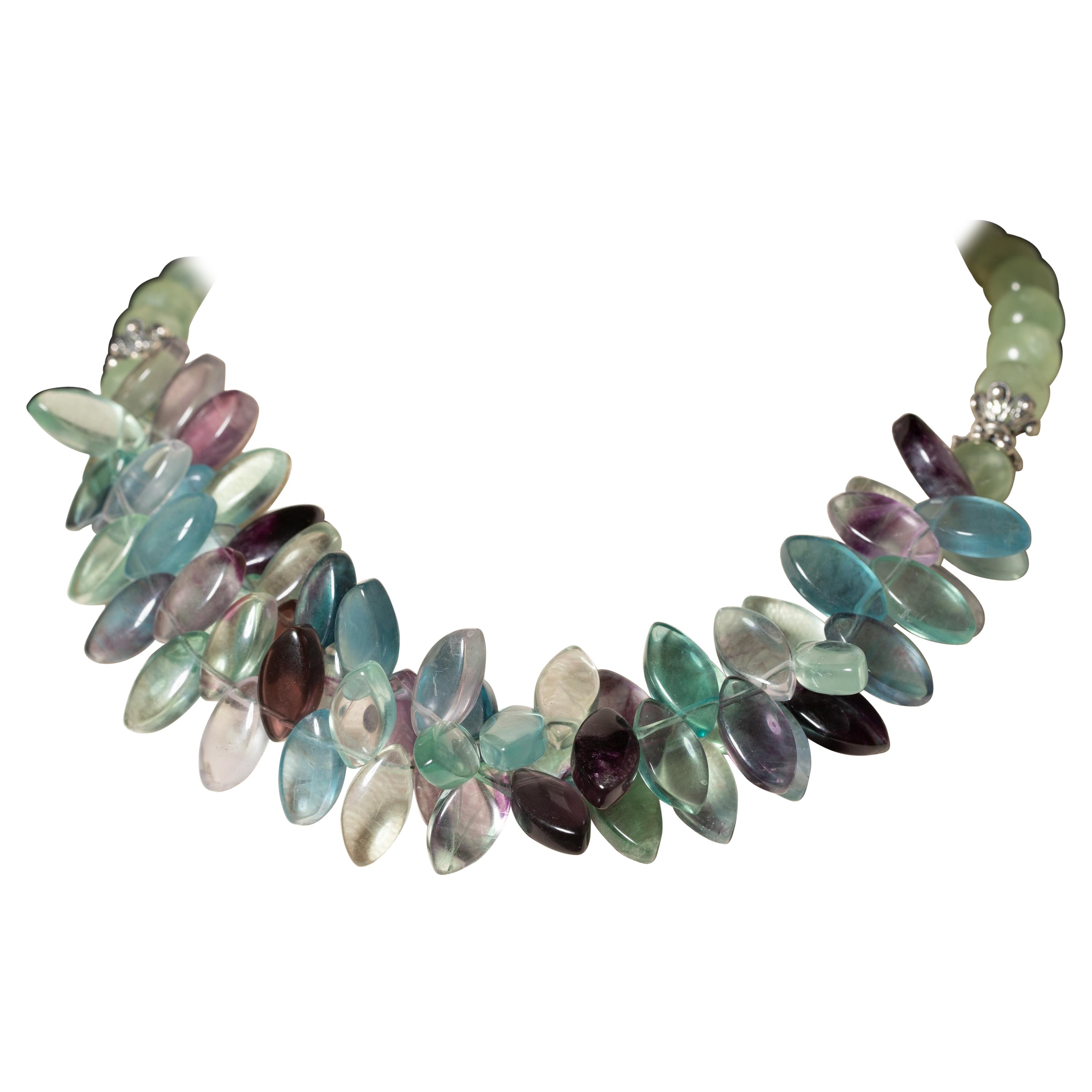 Collar de dos vueltas de Flourita y Pranita de Deborah Lockhart Phillips en venta