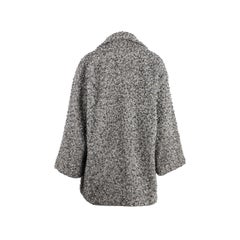 Manteau à chevrons perlés