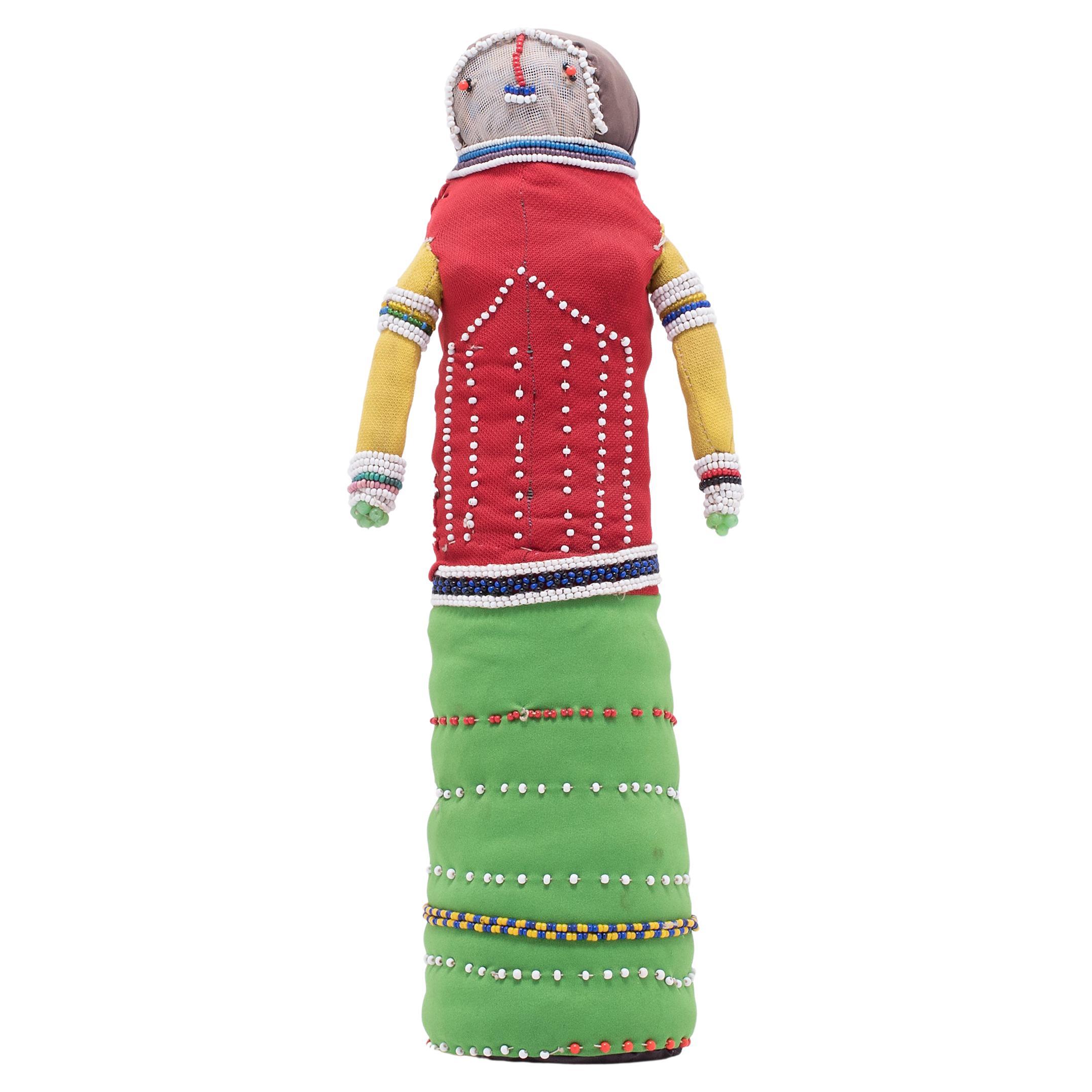 Beaded Ndebele Ceremonial Doll