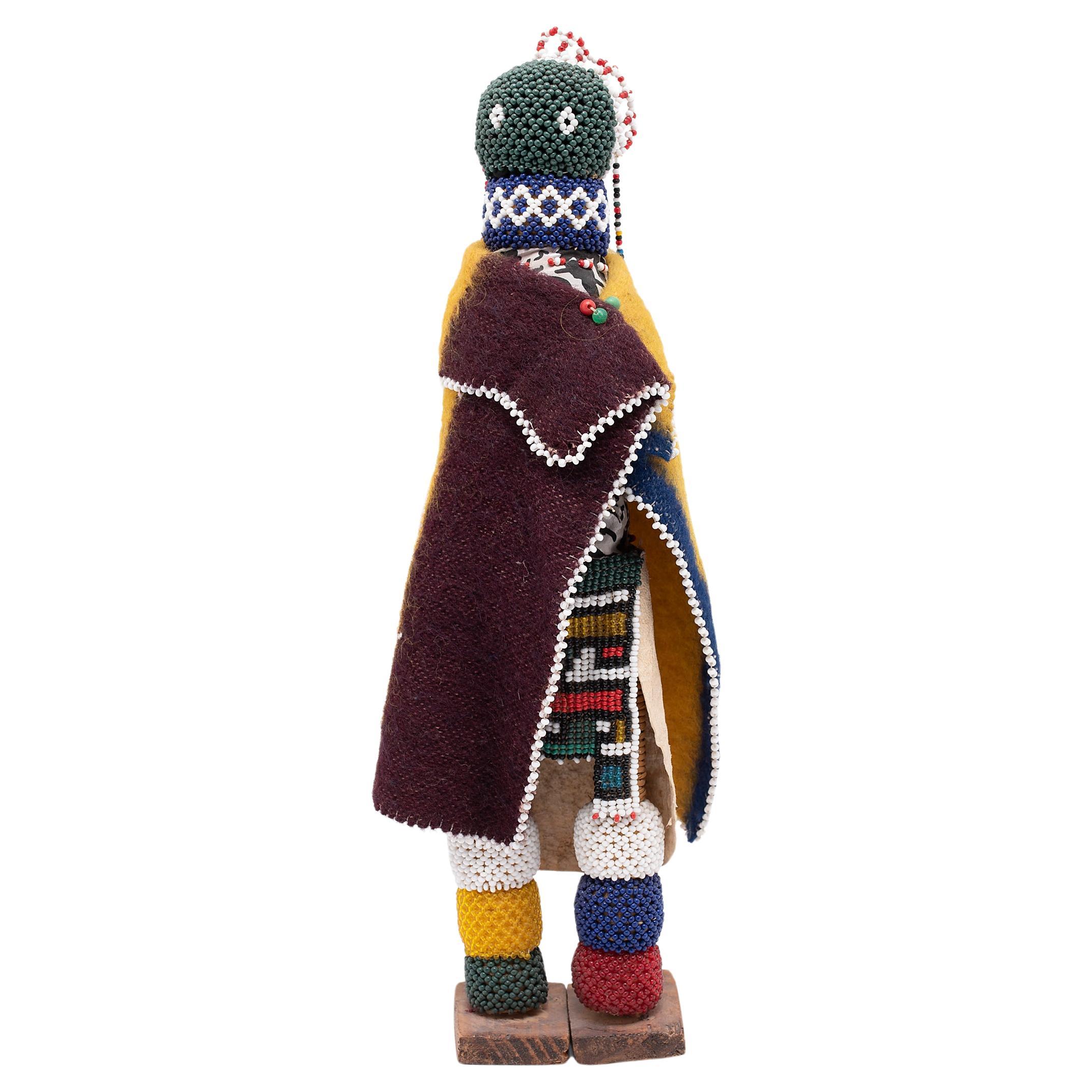 Beaded Ndebele Initiation Doll