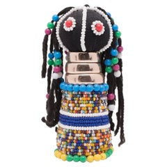 Vintage Beaded Ndebele Toy Doll