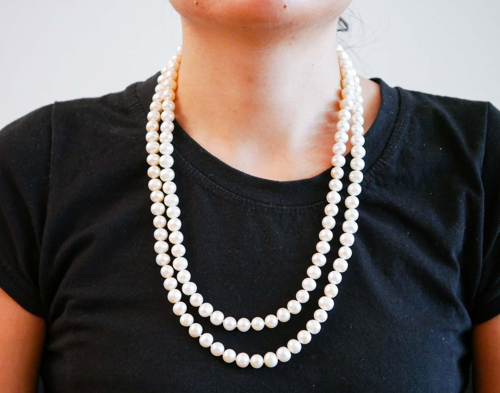 Rétro Collana di perline. in vendita