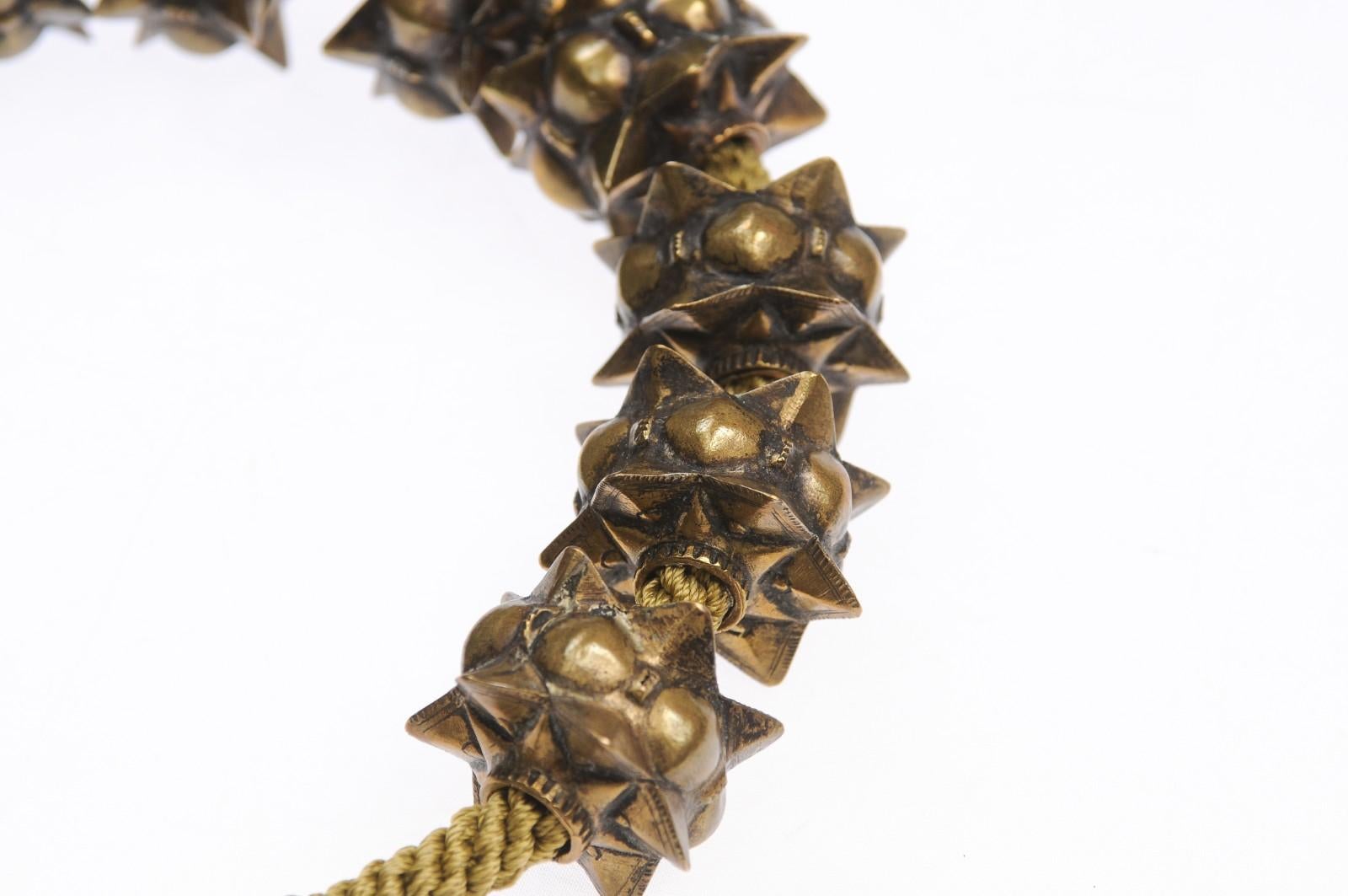 Beaded Necklace of Minangkabav Tribe Charms For Sale 7