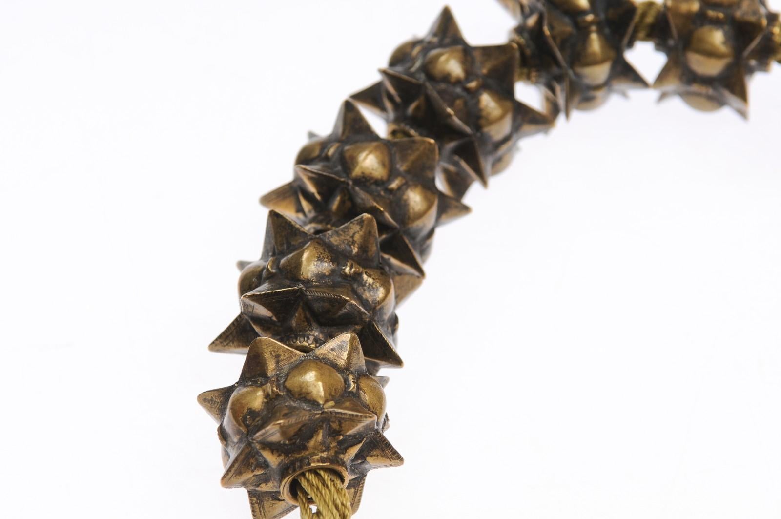 Beaded Necklace of Minangkabav Tribe Charms For Sale 8