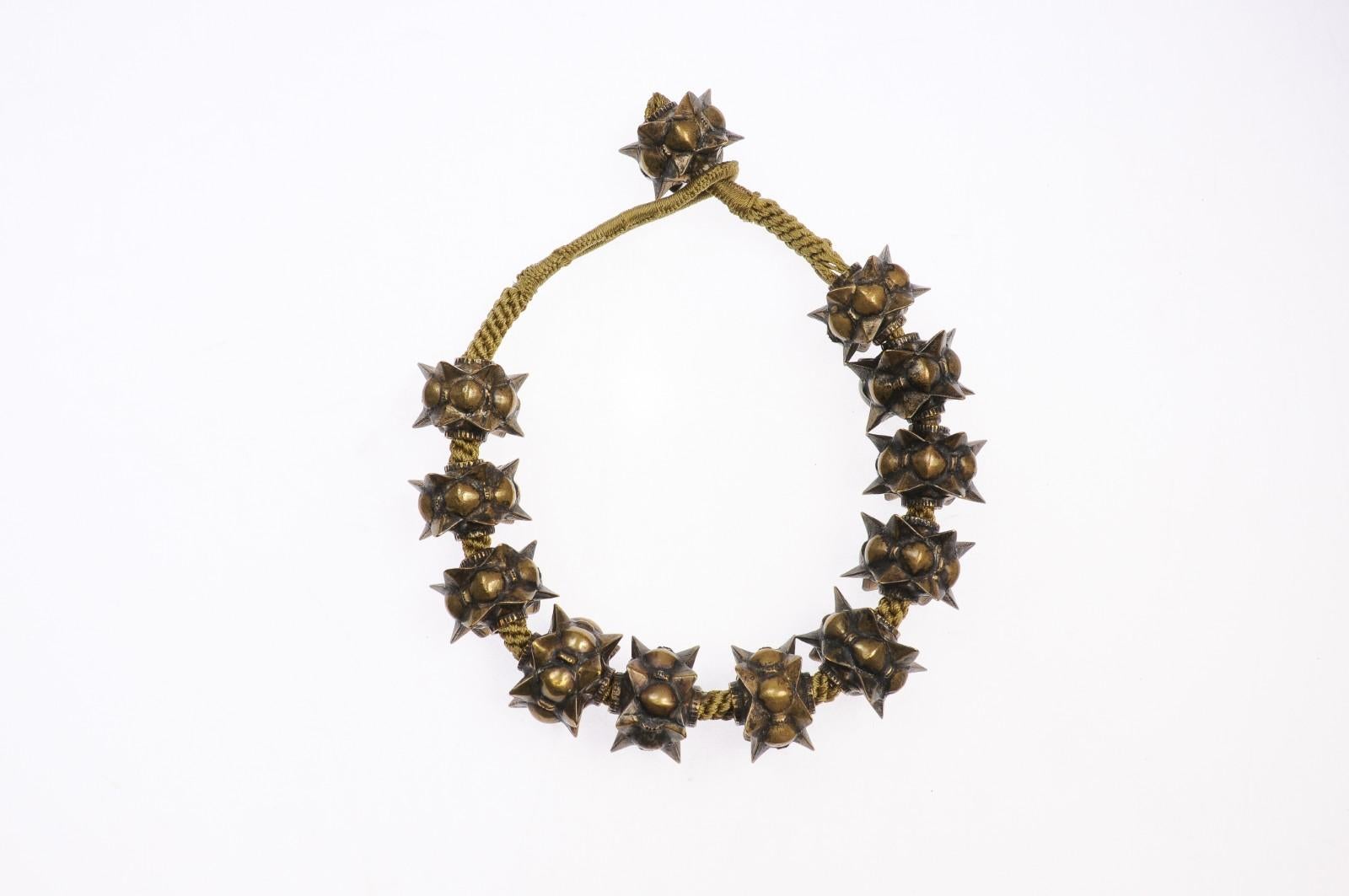 Beaded Necklace of Minangkabav Tribe Charms For Sale 3