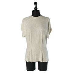 Beaded off-white top Circa 1930's