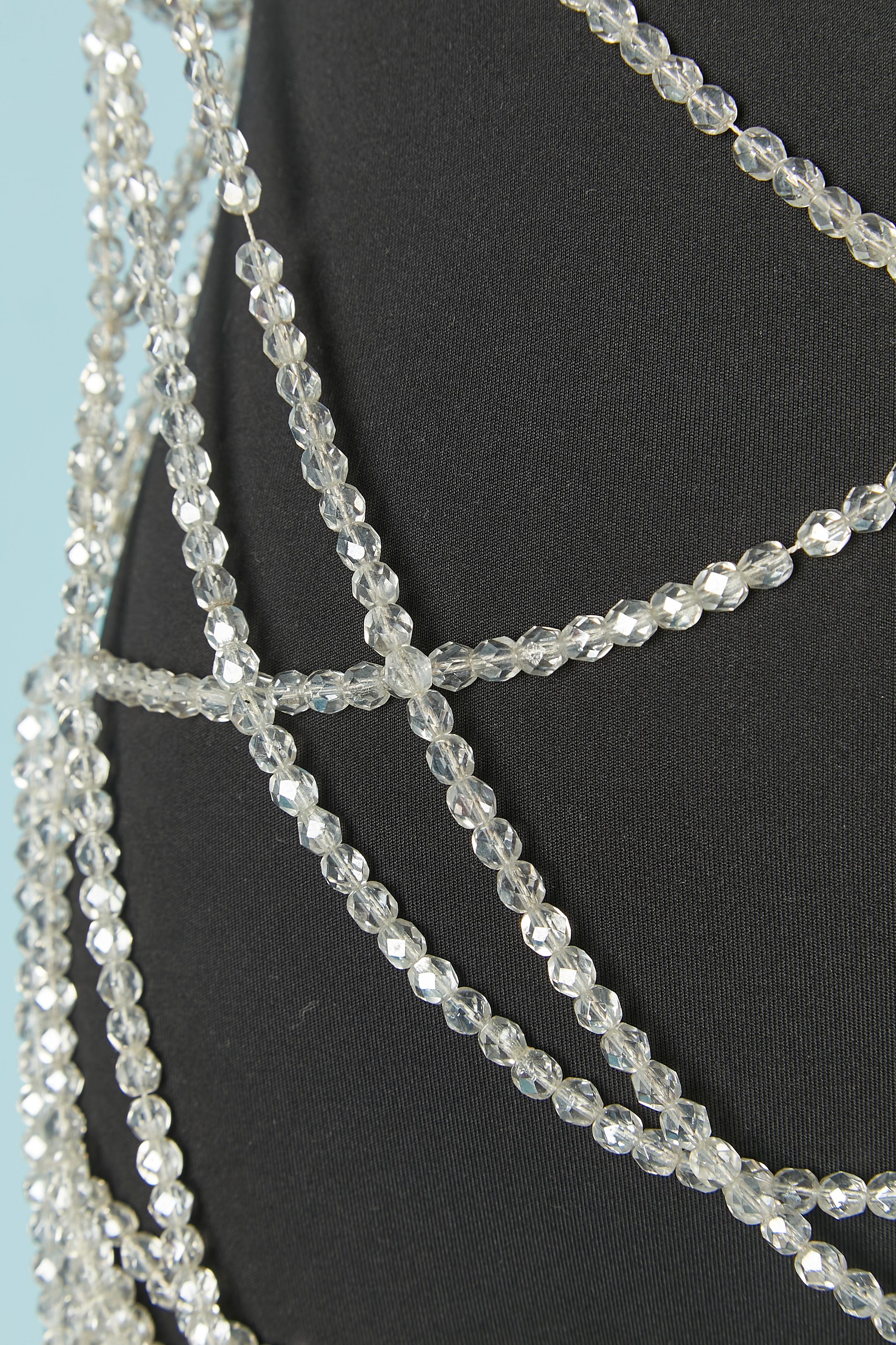 Collane di plastron con perline e strass In condizioni ottime in vendita a Saint-Ouen-Sur-Seine, FR