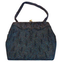 Handtasche mit Perlen