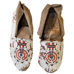 Beaded Sioux Moccasins 