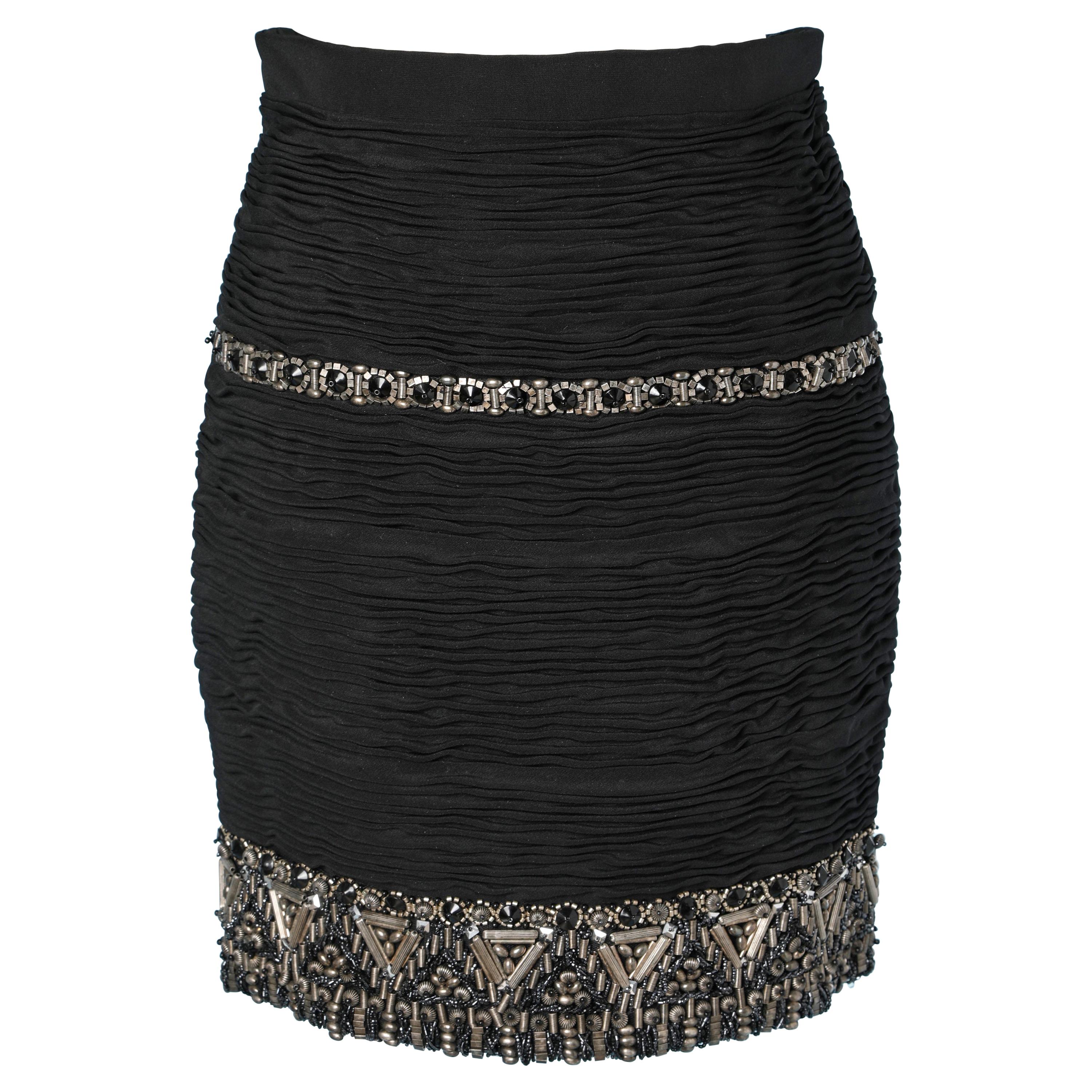Beaded skirt Atelier Versace 