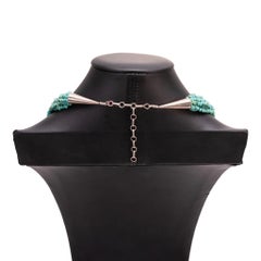 Beaded Ten-Strand Turquoise Southwestern Necklace