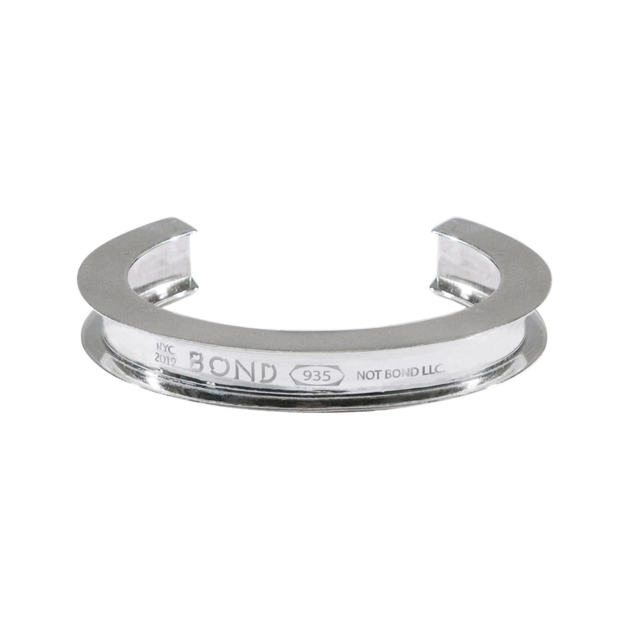 Beam Cuff Bracelet - 935 Silver