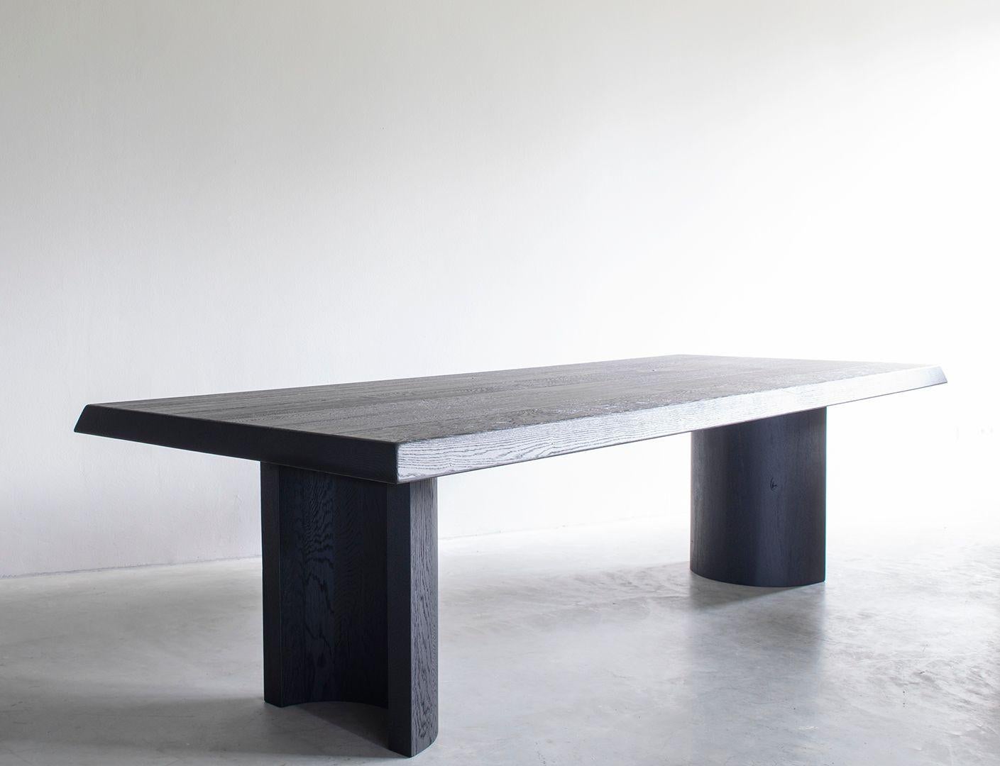 Beam Dining Table by Van Rossum For Sale 2