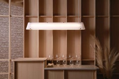 Beam Pendant 46 in Opal by Ravenhill Studio