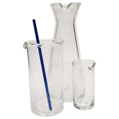 Set di bicchieri da bar Bear Beaker, con bolle, fatto a mano e contemporaneo