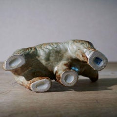 Bear Figure in Ceramic, Designed by Knud Kyhn