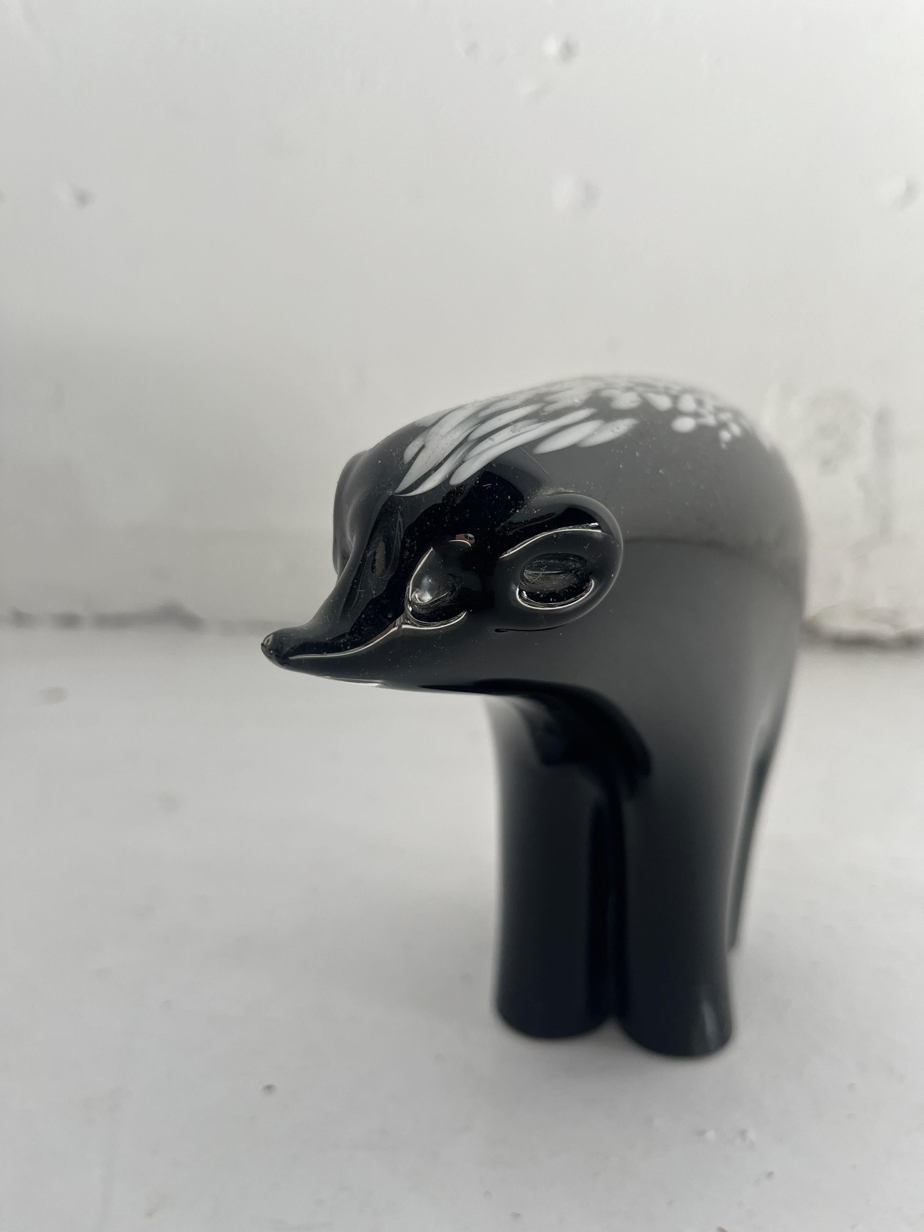 Bear figure - the Sommerso glass crafts In Fair Condition For Sale In Barcelona, ES