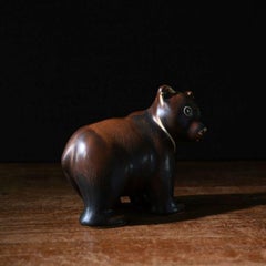 Bear Figurine in Ceramic by Gunnar Nylund