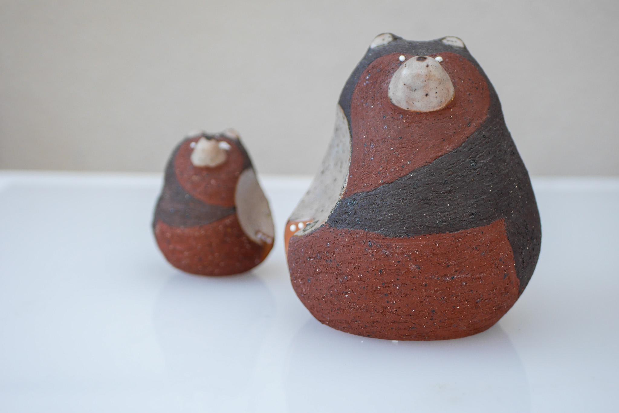 Figurina di orso in ceramica di Thomas Hellström per Nittsjö, Svezia in vendita 1