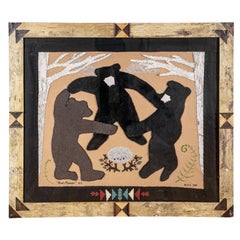 Vintage “Bear Heaven” By Shawn-Lewis Halperin (American Contemporary, 21st Century)
