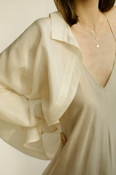 Bear HUG Necklace - 14K Gold, Brilliant Cut Diamond