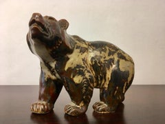 Bear in Ceramic by Knud Kyhn, 1950
