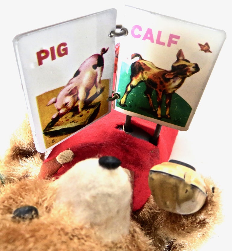 Reading Bear本を読むクマ・50'sヴィンテージ・ブリキ玩具・おもちゃ 20200514_791358.JPG