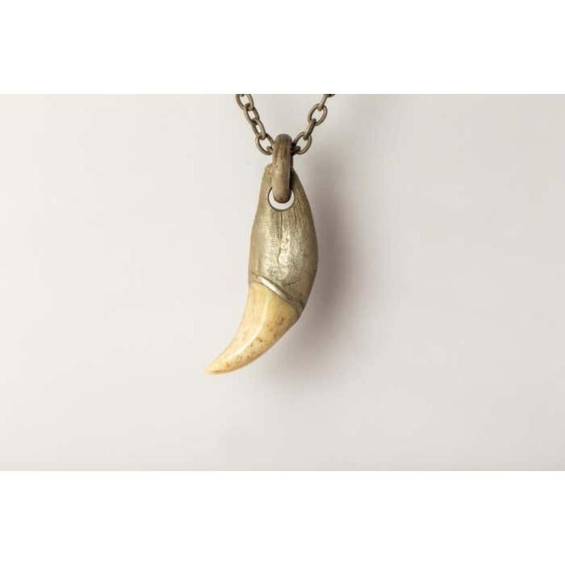 Bear Tooth Necklace Ghost Hybrid (Large, DA+B) For Sale 1