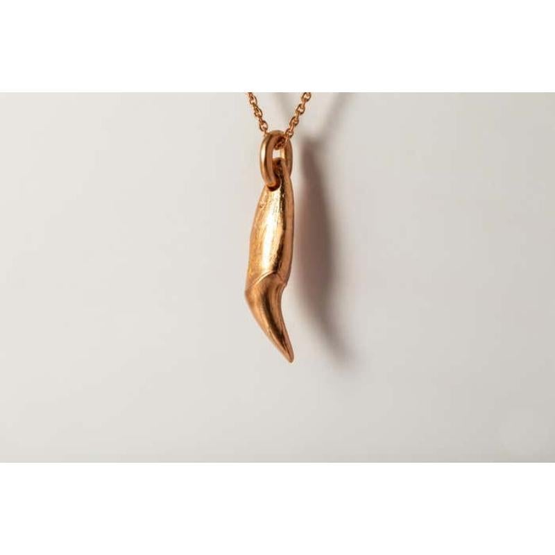 Women's or Men's Bear Tooth Necklace Ghost (Medium, AM+AMA) For Sale