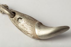 Bear Tooth Necklace Ghost (Small, 0.2 CT, Diamond Slab, DA+DIA)