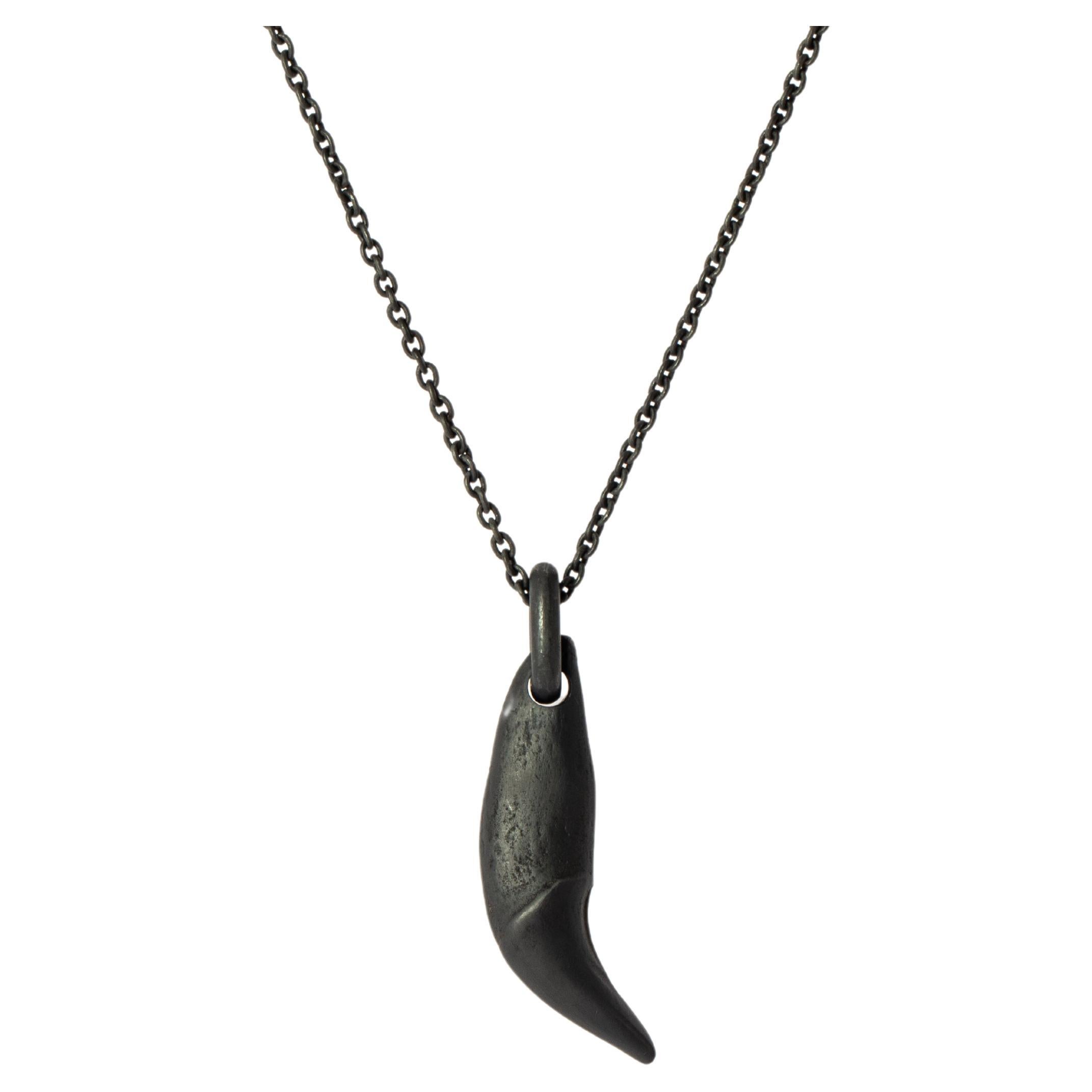 Bear Tooth Necklace Ghost (Small, KA) For Sale