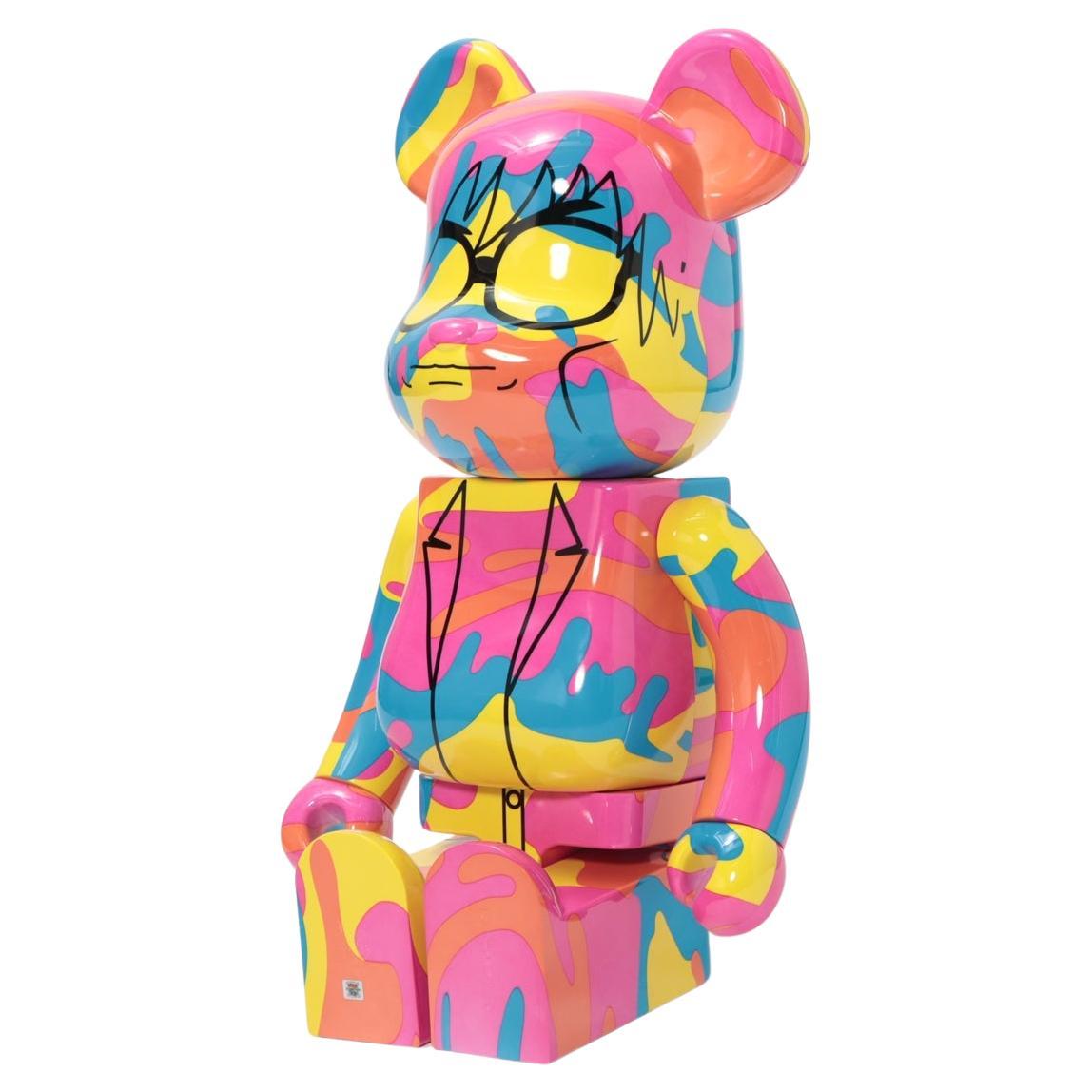Bearbrick Andy Warhol, Sonderanfertigung, Multicolor 1000 % im Angebot