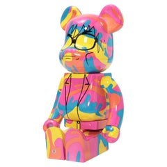 Bearbrick Andy Warhol spécial multicolore 1000 %