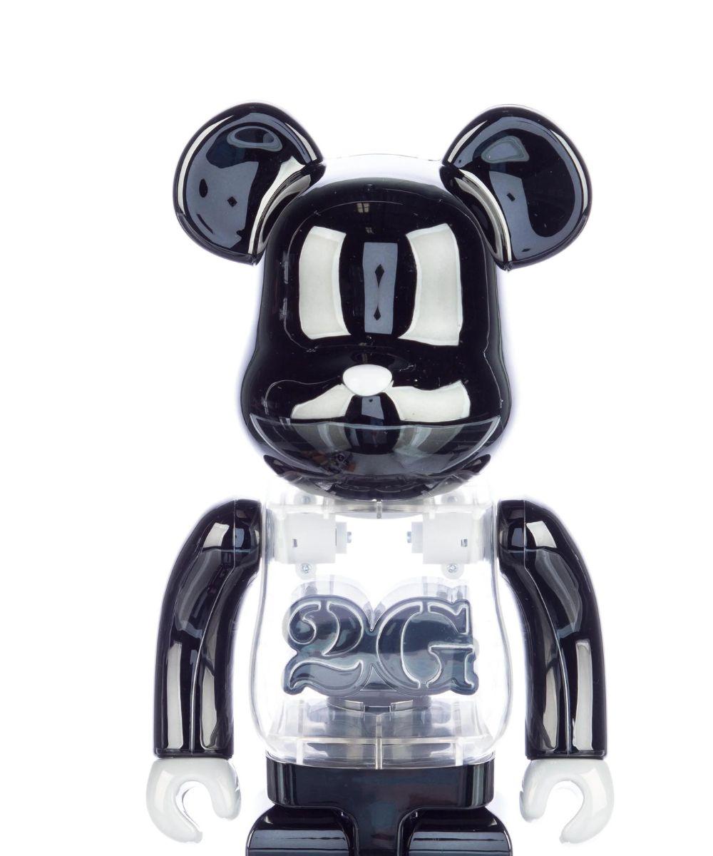 bearbrick chrome