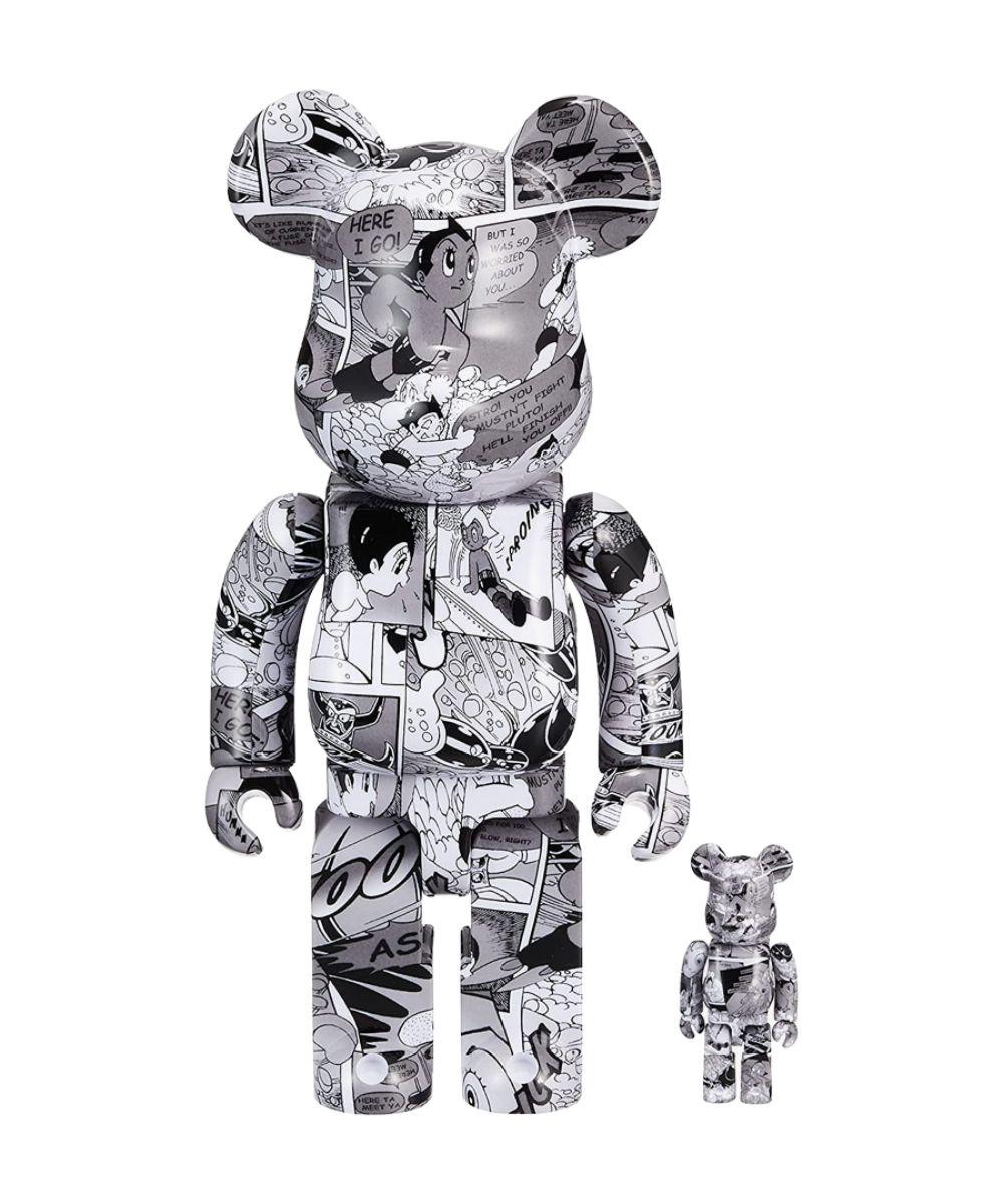 Bearbrick - 100%/400% Bearbrick Astro Boy Manga Camouflage For