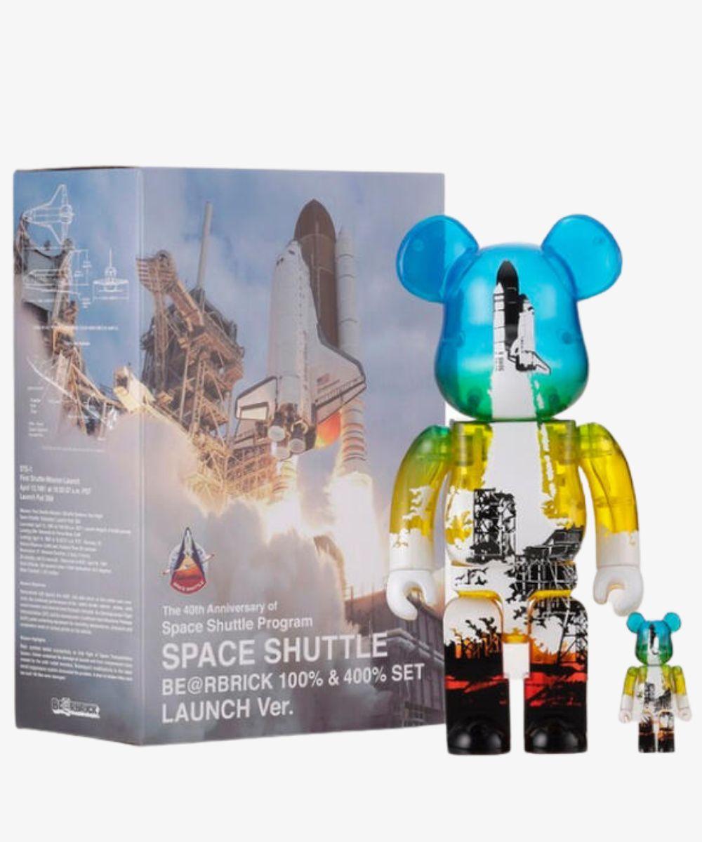 100%/400% Transbordador espacial Bearbrick (40 aniversario) en venta 1