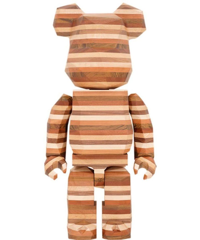 Bearbrick 1000 Bearbrick Karimoku Fragment Wooden Polygon Horizon