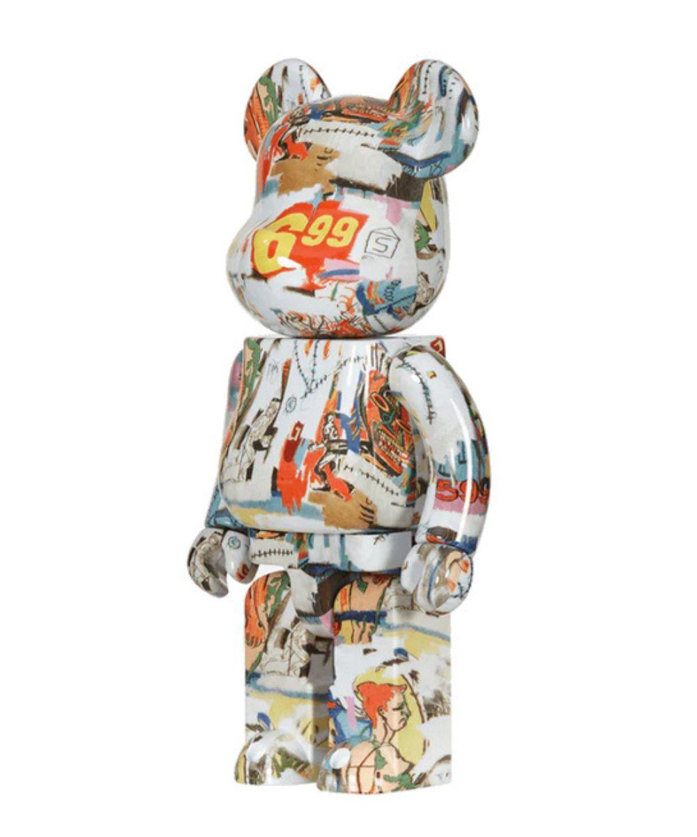 Medicom pays homage to two great American artists with these two Be@rbricks, which are wrapped in the iconic collaborative piece - Dentures/ Keep Frozen - by Andy Warhol and Jean-Michel Basquiat. This 400% Be@Rbrick is guaranteed to get people
