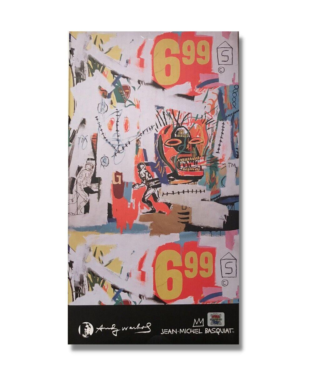 400% Bearbrick Andy Warhol X Jean-Michel Basquiat #4 1