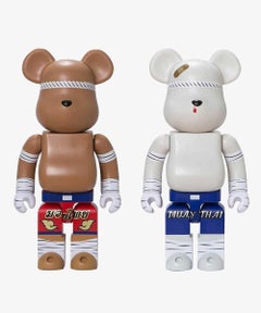 400 % Bearbrick Muay Thai (Set Of 2 Figures)