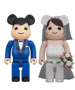 400% Bearbrick Wedding 4 Plus