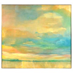 Peinture expressionniste abstraite Beasley Sunset and Sky Color Field