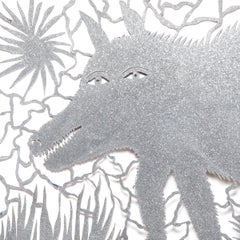 "Beast" Metalcut by Allan Winkler