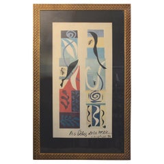 Beast of the Sea after Matisse, Framed Lithograph, 1950